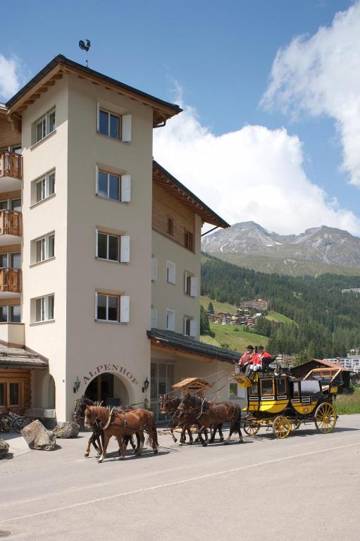 Alpenhof Hotell Davos Exteriör bild